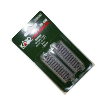 Voie Droite Kato 64 Mm (2 1/2") - Échelle N (1:160) - Réf. 20-030 - Pour Réseau De Train Miniature