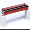 20-460 Single Track Deck Plate Girder Bridge, Red 124   mm - Image 4