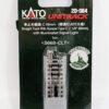 20-064 Buffer Stop Track C 66mm w. Illuminated signal light
