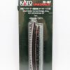 20-467 Deck Girder Plate Curved Bridge R448 15 Degree Grey