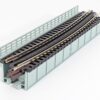 20-467 Deck Girder Plate Curved Bridge R448 15 Degree Grey - Image 2