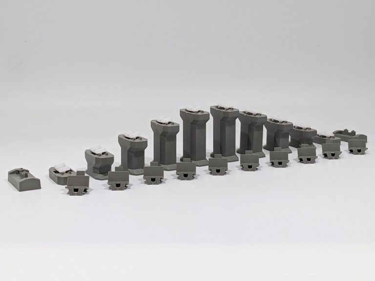 Que Es Base Gradual 23-016-1 Gradual Incline Pier set - Train Trax