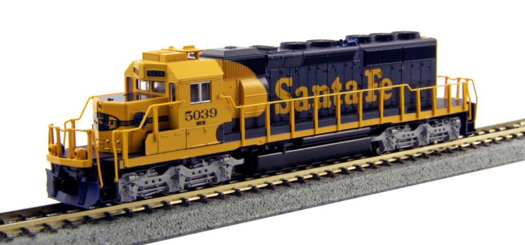 176-8210 EMD SD40-2 Mid Production ATSF 5088 - Train Trax