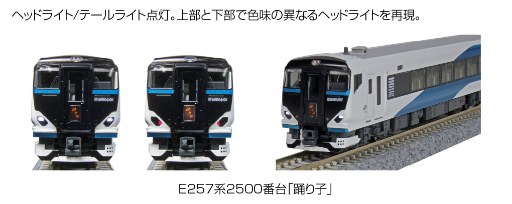 10-1614 *JR E257-2500 Series Odoriko 5 Car Powered Set - Train Trax