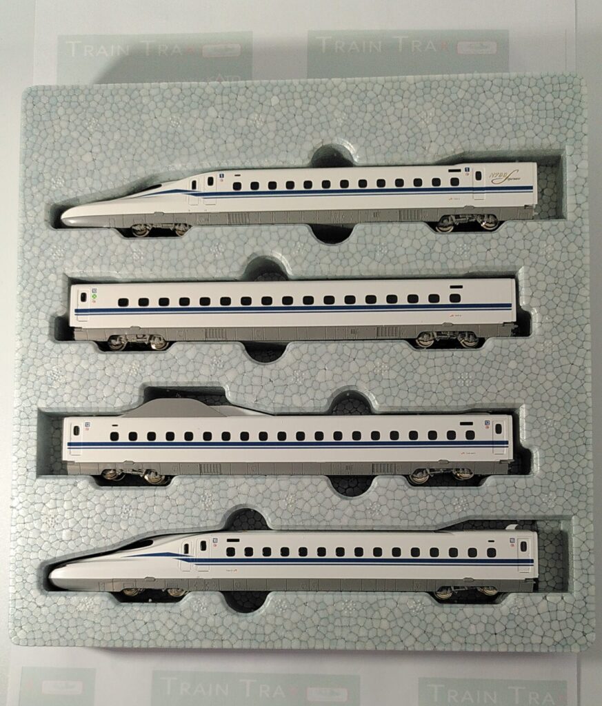 10-1697 *JR N700S Shinkansen Nozomi 4 Car Powered Set - Train Trax