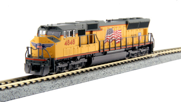 176-8610-DCC EMD SD70M Flared Radiator - Union Pacific 