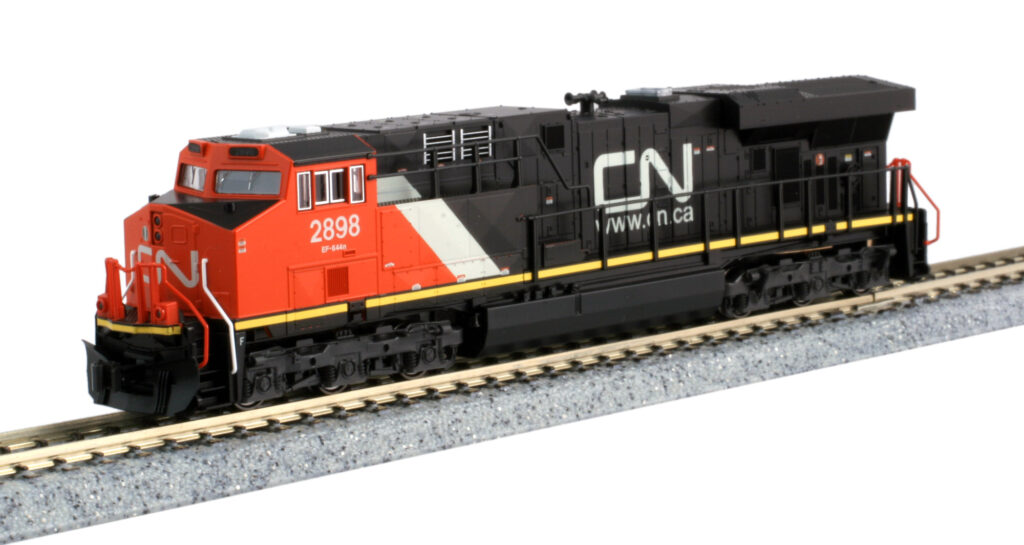 Kato 176-8950 N GE ES44AC Canadian National #2899 - Train Trax
