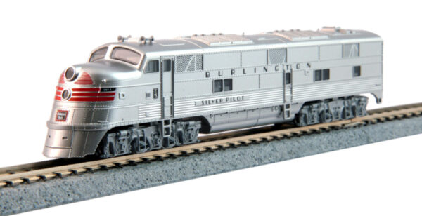 176-5403-DCC EMD E5A CB&Q Red Band No.9911A Silver Pilot Museum (DCC )