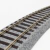 2-280 HO Unitrack (R370-22.5) Curved Track 22.5 Degree 4pcs - Image 3