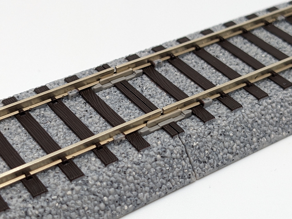 thumbnail image 2 of Kato 2-143 123mm Straight Magnetic Uncoupler Track (2 Pieces) – HO Scale 2 of 6