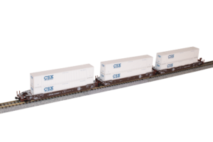 KATO 1066212 MAXI-I 5 Unit DBL Stack TTX (DTTX) 759364 10 YANG CONT 106