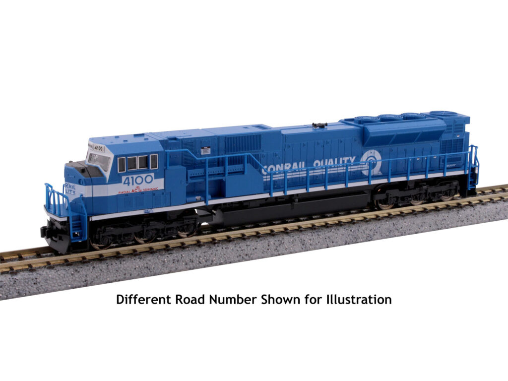 176-5516 EMD SD80MAC Conrail 4126 - Train Trax