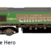 17751-E/K10835 *Class 66 004 DB Cargo Climate Hero Green (1:160) - Image 2