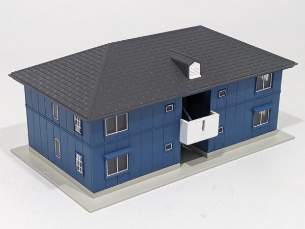 23-402D *Diotown Michael Lane Apartment Building Navy (Pre-Built)