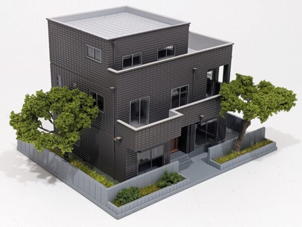 23-405D *Diotown House 804 W Hartwig Dark Grey (Pre-Built)