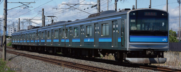 10-2102 205 Series 3100 Senseki Line Color (1 Panto) 4-Car Set