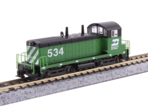 176-4377-DCC (N)EMD NW2 Burlington Northern #534 (DCC Fitted)