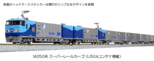 10-1722 M250 Series Super Rail Cargo (U50A Container Loading) Add-on Set A (4 Cars)