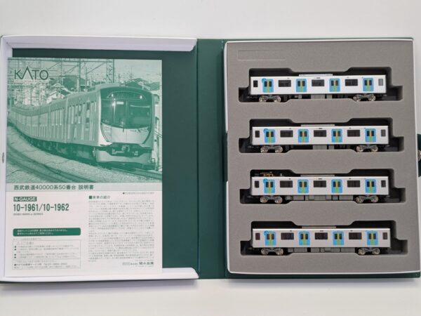10-1962 Seibu Railway 40000 Series 50 4-Car Add-On Set 