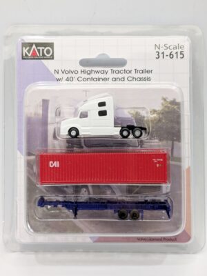 31-615 Volvo Highway Tractor/Trailer with Container and Chassis