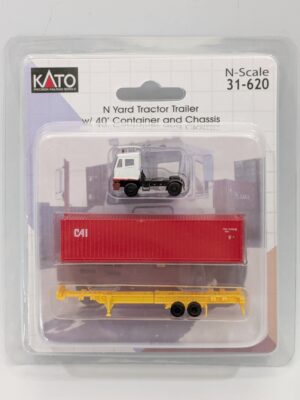 31-620 Yard Tractor/Trailer with Container and Chassis