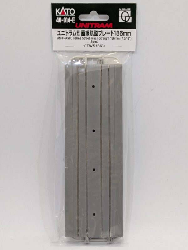 40-014-E *Unitram E Series Straight Track 186mm