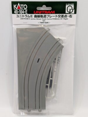 40-104-E *Unitram E Series Curved Track R180 45 Degree Right