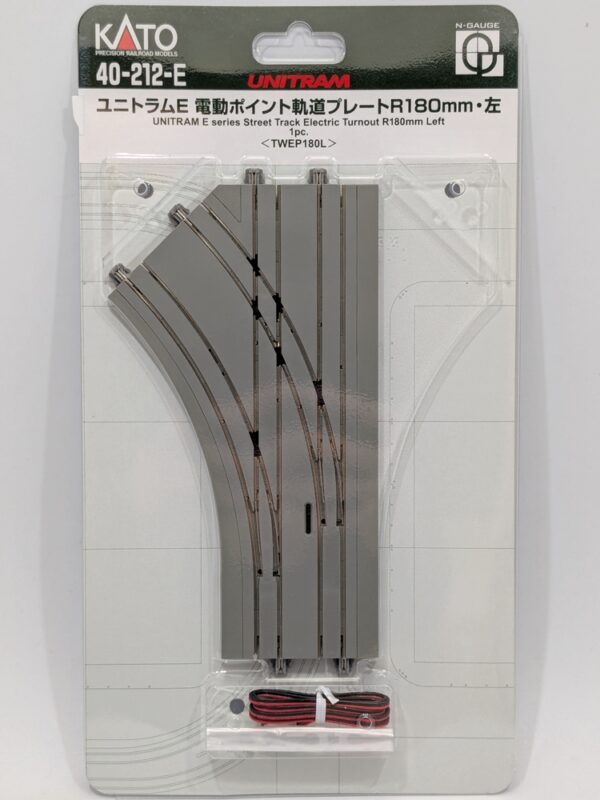 40-212-E *Unitram E Series Electric Turnout R180 Left