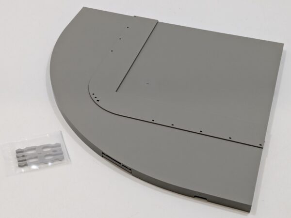 41-103-E *Unitram E Series Quarter Circle Inner Road Plate - Image 3