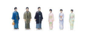 24-249N People in Japanese Peopl 3B: Homongi
