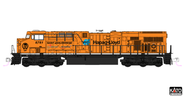 176-8961-S (N) ES44AC CP #8781 (Hapag-Lloyd) DCC + Sound