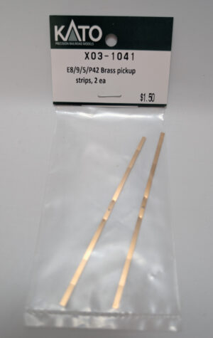 X03-1041 E8/9/5/P42 Brass Pickup Strips