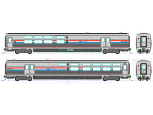 35-6242 (HO) Viewliner II Baggage-Dorm Amtrak PhIII 69009