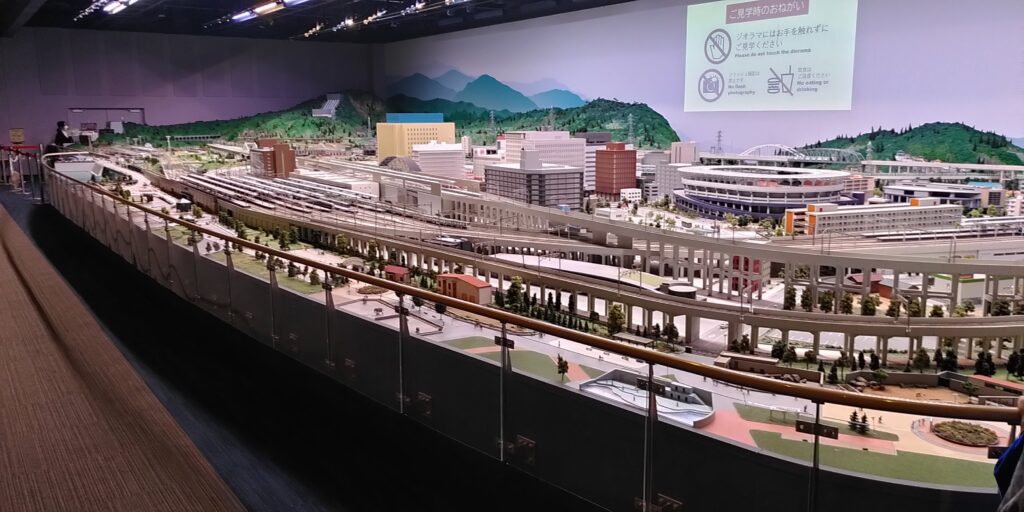 HO scale Diorama at Saitama Railway museum