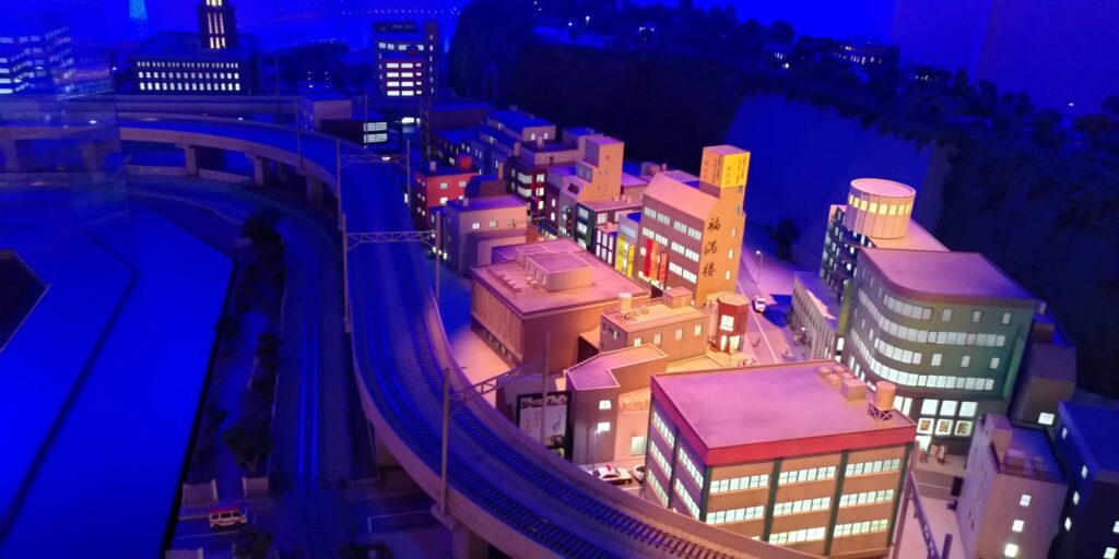 Yokohama diorama at Hara Model Railway Museum