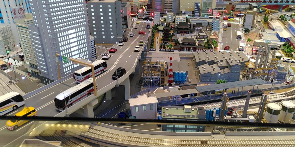 Diorama at Keikyu Museum