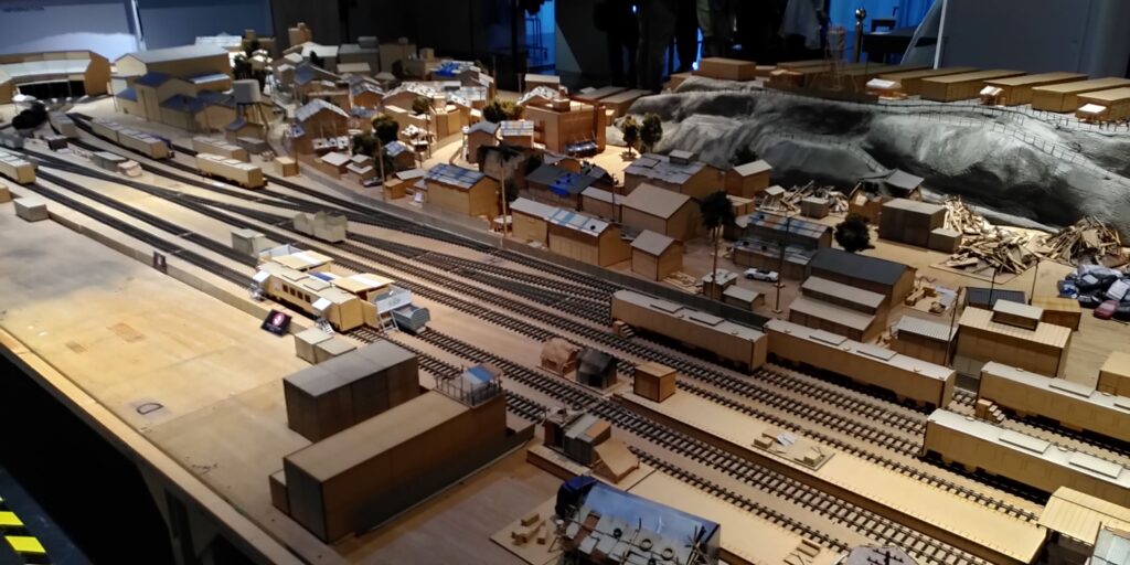 Rough layout used for planning Anime - Small Worlds