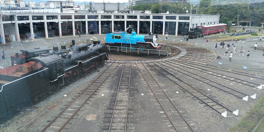 Roundhouse at Kyoto Railway Museum