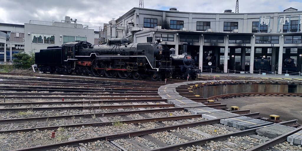 Roundhouse at Kyoto Railway Museum
