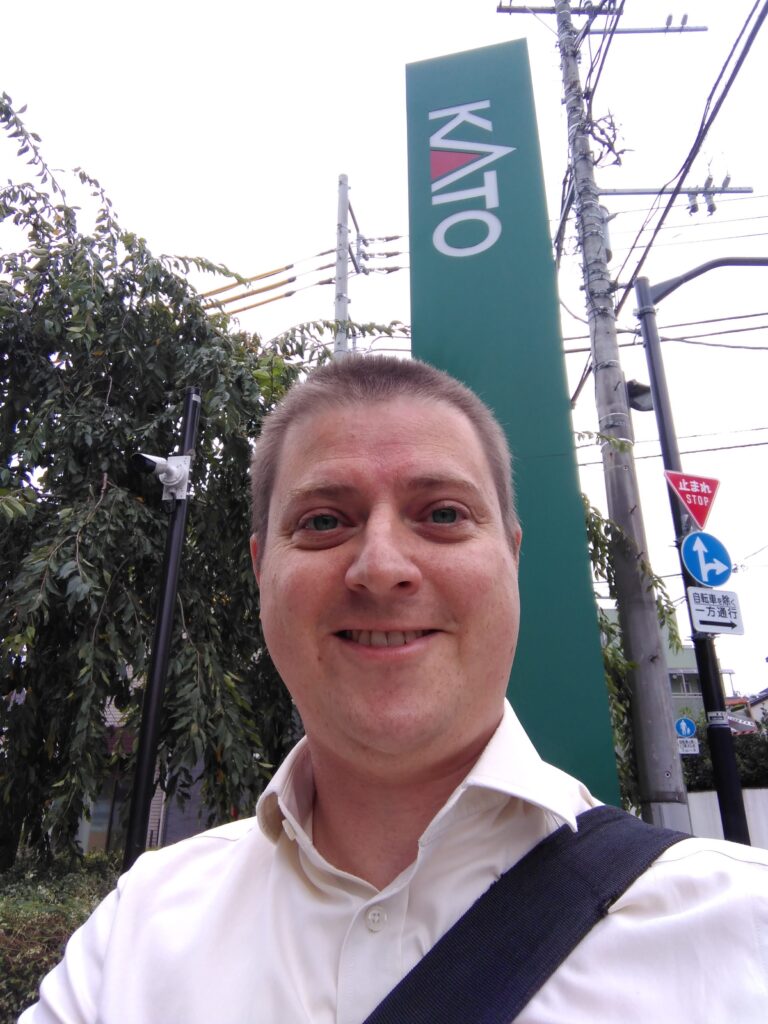 Me at KATO Hobby centre