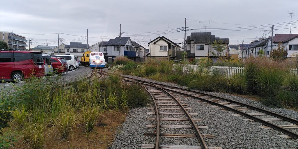 Battery loco at KATO Factory