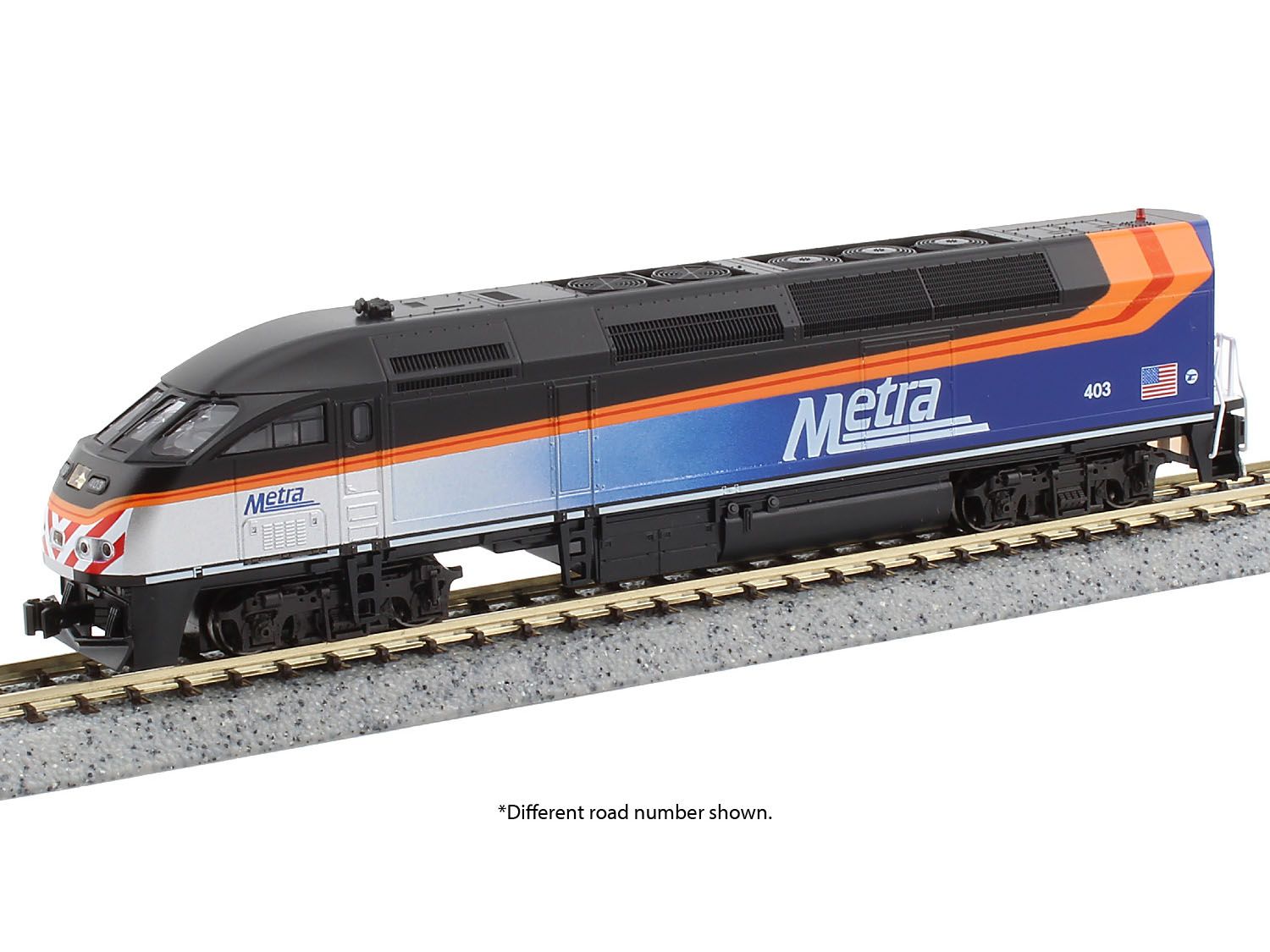 176-6124-S MP36PH Chicago Metra 424 (DCC-Sound)