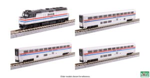 106-3530-S F40PH Superliner I Amtrak PhIII Train Pack (DCC-Sound)