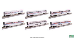 106-3531 Superliner PhIII Coach Set (6) Amtrak
