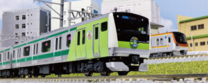 10-2108  E233 series 7000th station Saikyo Line 40th anniversary wrapping top car two cars set