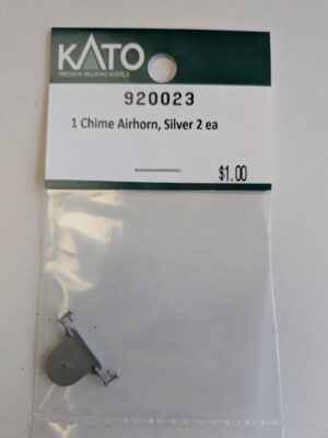 920023 1Chime Airhorn, Silver 2ea