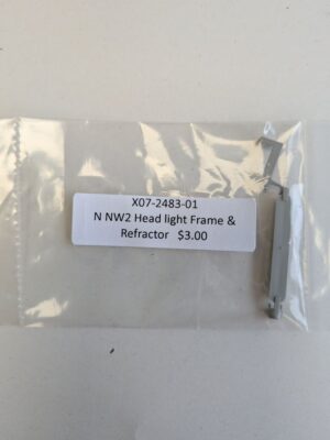 X07-2483-01 NW2 Headlight Frame & Refractor (N gauge)