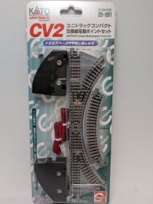 20-891 CV2 Unitrack Compact Multi-purpose Turnout Set EP150-45 (CV-2)