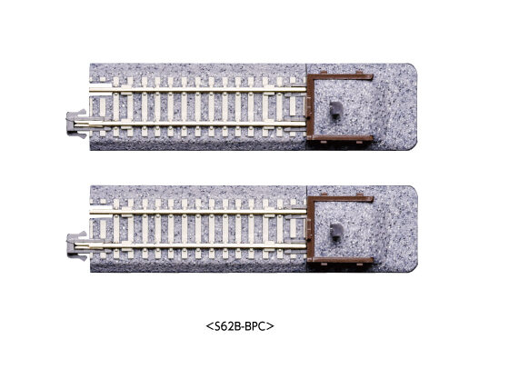 20-067 PC Bumper Track B 62mm <S62B-BPC> (2 pcs)