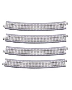 20-152 PC Curved Track R718-15degree <R718-15PC> (4 pcs)